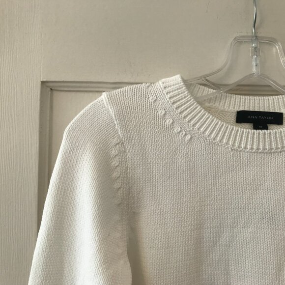 Ann Taylor | Lantern Sleeve Sweater - Picture 4 of 8